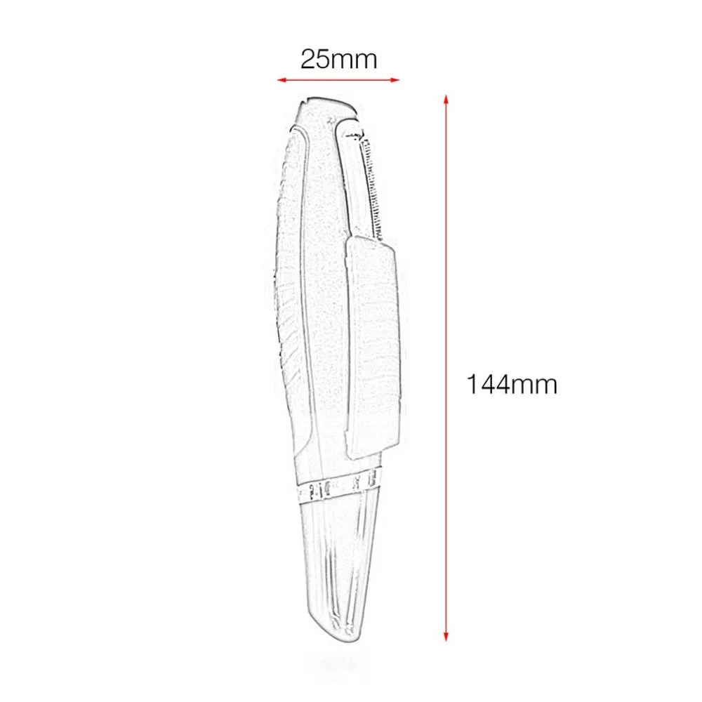Мужская бритва Switchblade, машинка для удаления волос, триммер для волос 2 в 1, триммер для усов, бороды, бровей, волос, бритва, набор для удаления волос