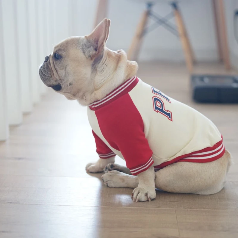 

[MPK Dog Winter Wear] PRPJ Sweater for French Bulldogs, Pugs, Warm Dog Sportswear