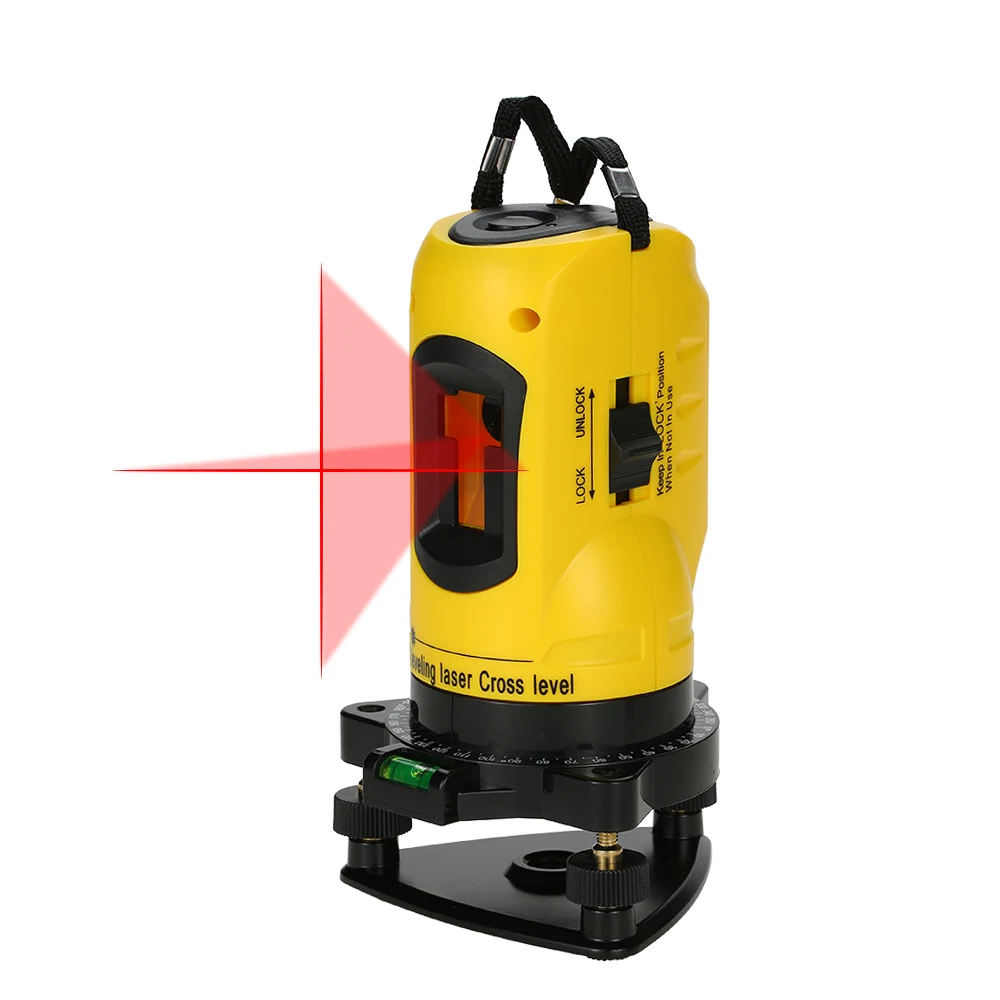 

Laser Levels Household 2 Lines Cross Laser Level 360 Rotary Cross Line Leveling Can Be Used Outdoor Receiver Vertical Horizontal