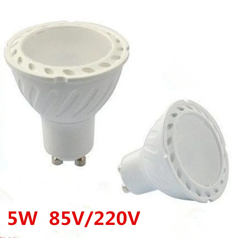 

CE ROHS + GU10 5W Dimmable Led Light Bulb Lamp Driverless Led Spotlights 120 Angle 14LEDs SMD2835 Warm/Pure White AC 200-240V