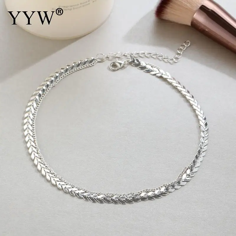 

Multi Arrow choker Necklace Women Two Layers Necklaces Gold Color Fishbone Airplane Necklace Flat Chain Chocker On Neck Jewelry