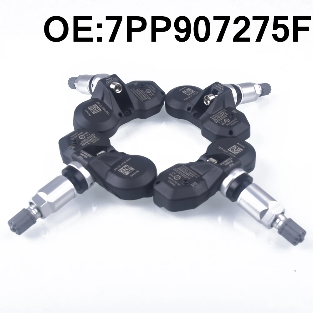 4X Waterproof car tpms Tire Pressure Monitor/Warning System Sensor 433 MHz for audi A6 C6 A4 B7 A8 D4 VW Touareg Q7