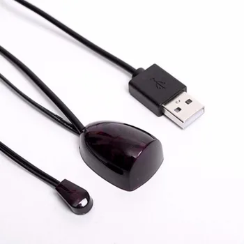 

IR Infrared Remote Control Receiver Extender Repeater Emitter USB Adapter Black Cable For Television set-top Box