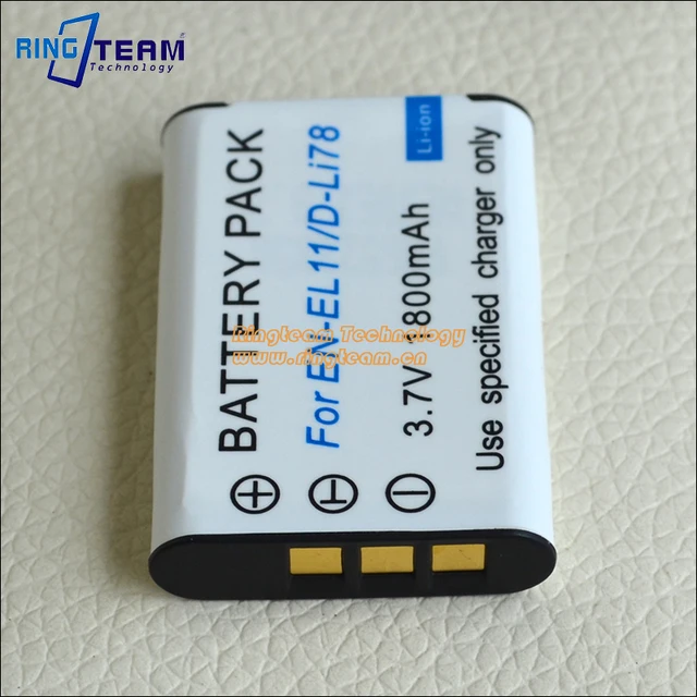 Batería Recargable Para Cámaras (Pack De 2) - Compatible Con Olympus, Nikon Y Más