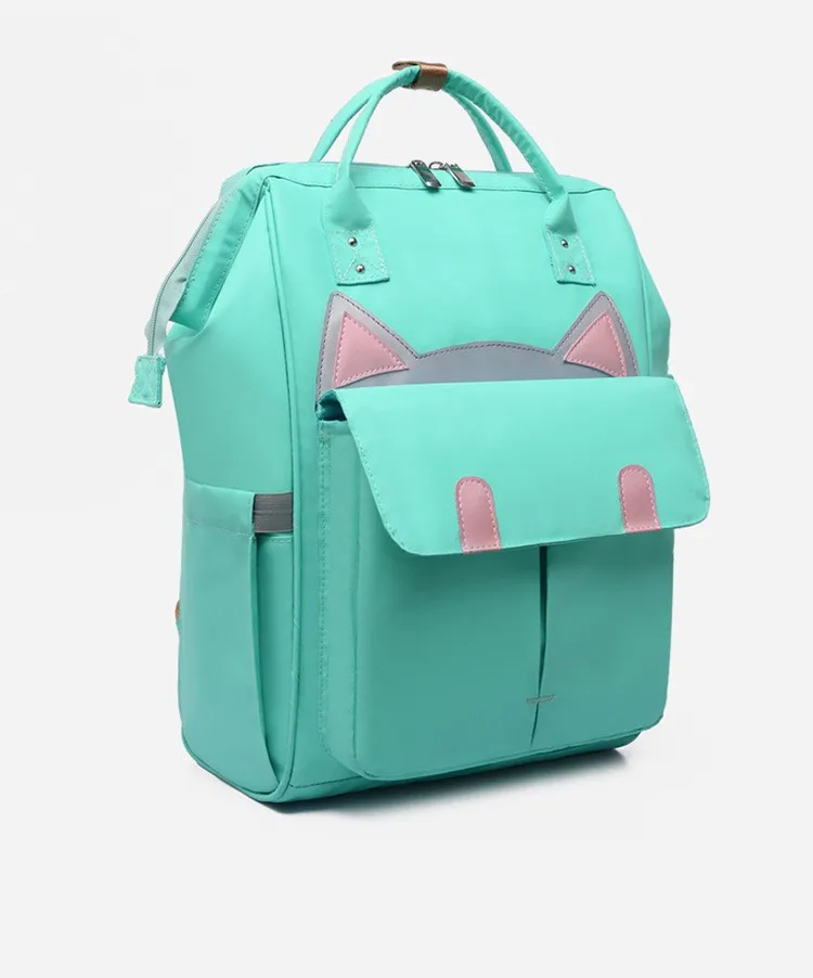 Многофункциональный большой емкости сумка для подгузников рюкзак модные детские сумки для мамы бутылка коляска с отверстиями для ног сумка