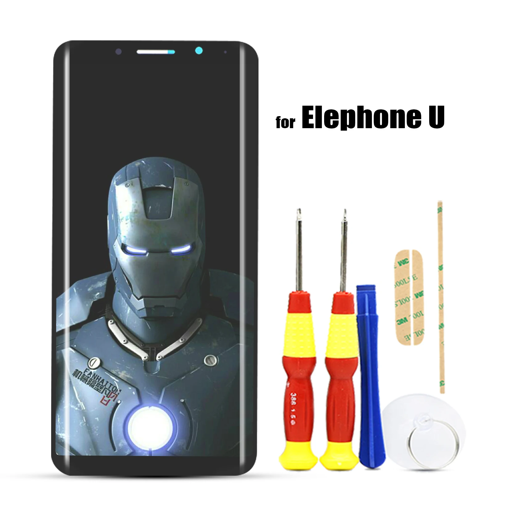 Для 5,99 дюймов Elephone U Pro сенсорный экран+ 2160X1080 Elephone U ЖК-дисплей в сборе Замена