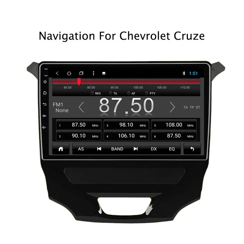 Sale NAVITOPIA 9inch 2G RAM 32G ROM Android 8.1 Car DVD Multimedia GPS Navigation for Chevrolet Cruze 1