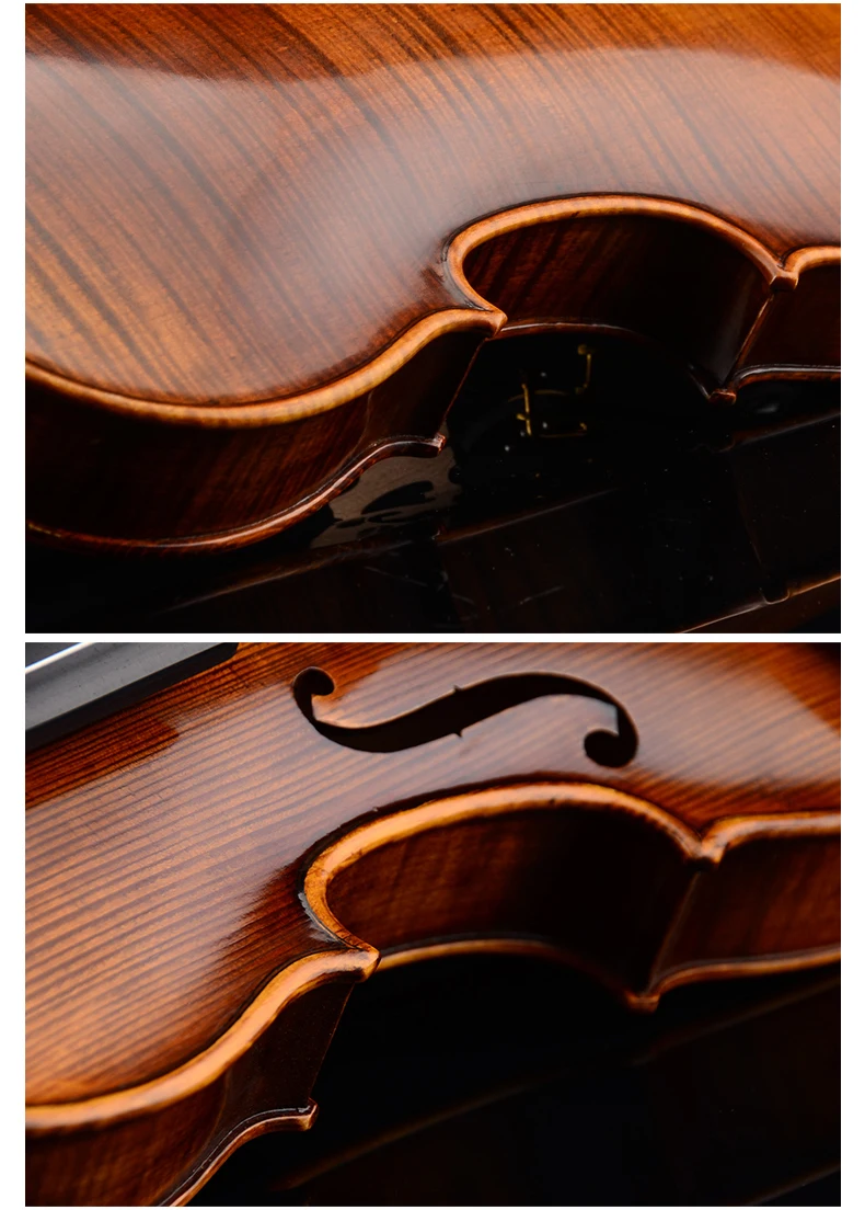 Master Violin Christina Italy V08B professional violino 4/4 high quality Spruce Maple Violin Case,rosin musical instruments