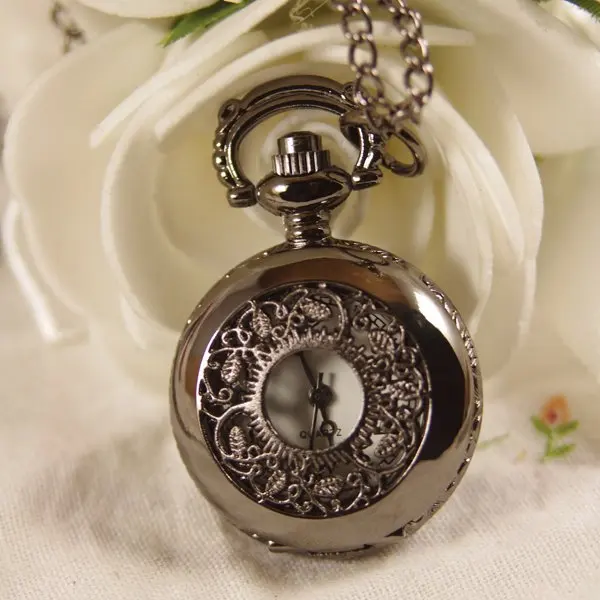 Новинка 2017 бесплатная доставка цепочка для часов мужчин и женщин темные черные