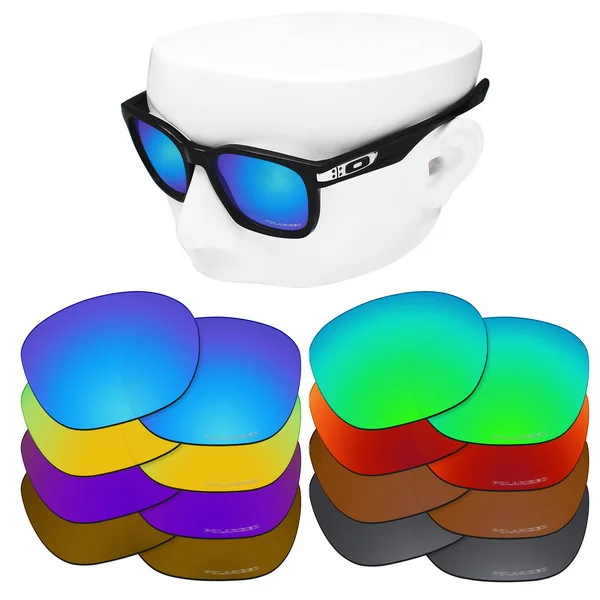 

OOWLIT Anti-Scratch Replacement Lenses for-Oakley Garage Rock OO9175 Etched Polarized Sunglasses
