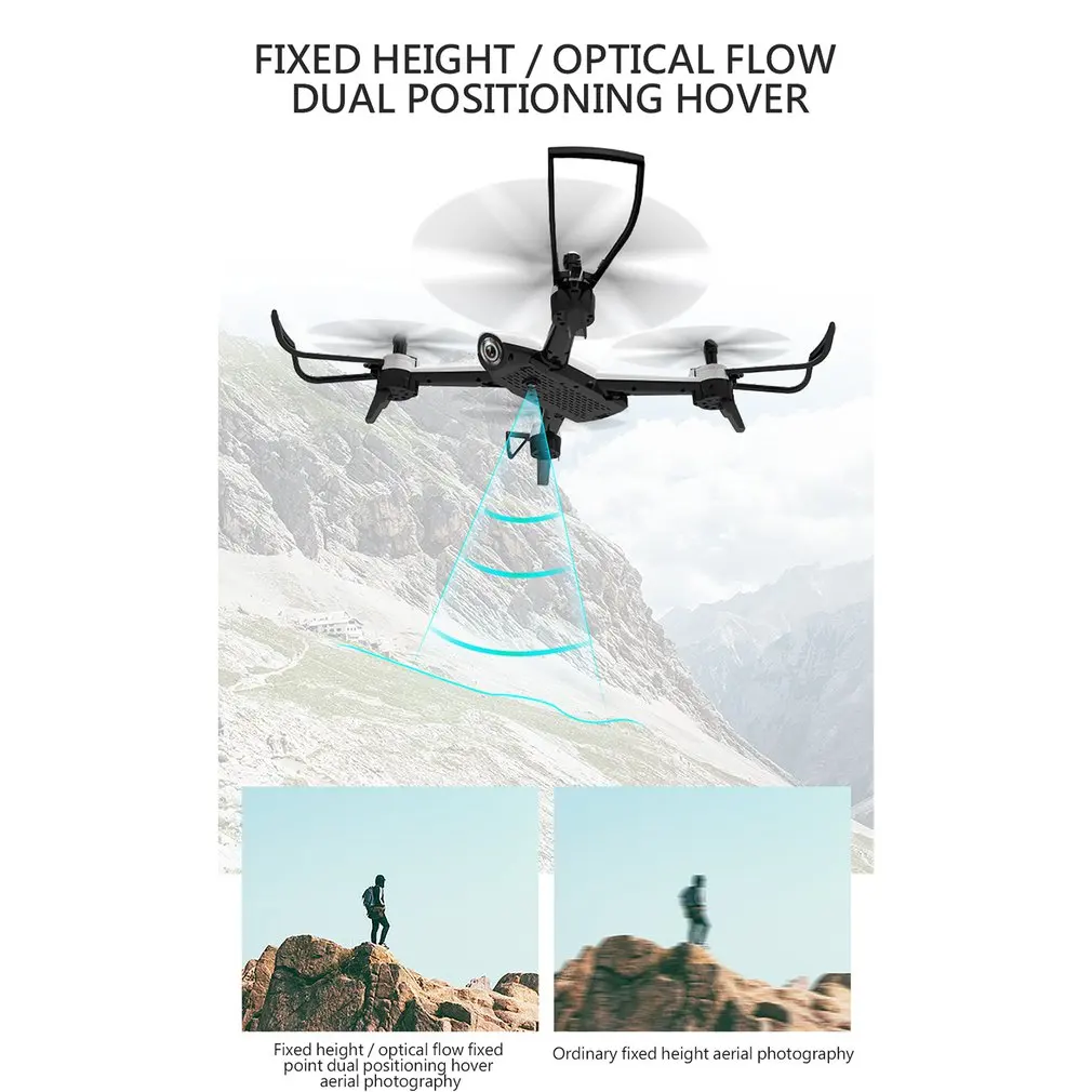 SG106 Радиоуправляемый Дрон 4K 1080P 720P двойная камера FPV WiFi оптический поток в реальном времени воздушная видео Радиоуправляемый квадрокоптер самолет Дрон HD камера