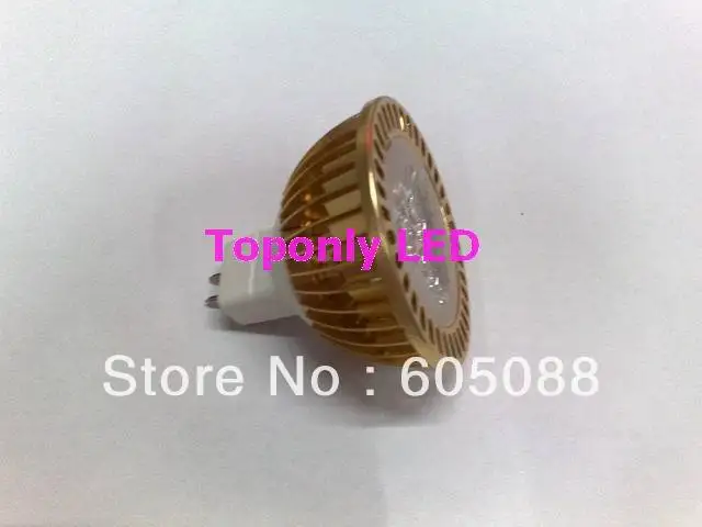 

12v 3w Epistar led mr16 spot light fins heatsink+isolated power supply white color 250lm 200pcs/lot promotion DHL free shipping