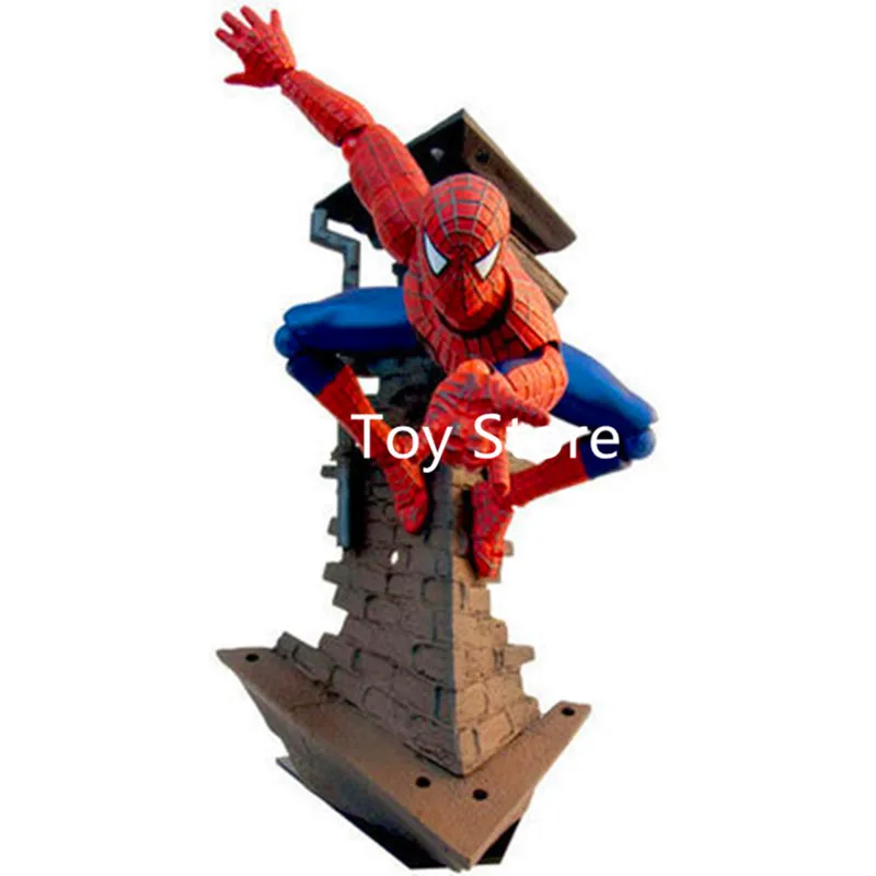 

Avengers SCI-FI Revoltech Spiderman Series No.039 Spider-Man Variable PVC Action Figure Collectible Model Toy 13.5cm