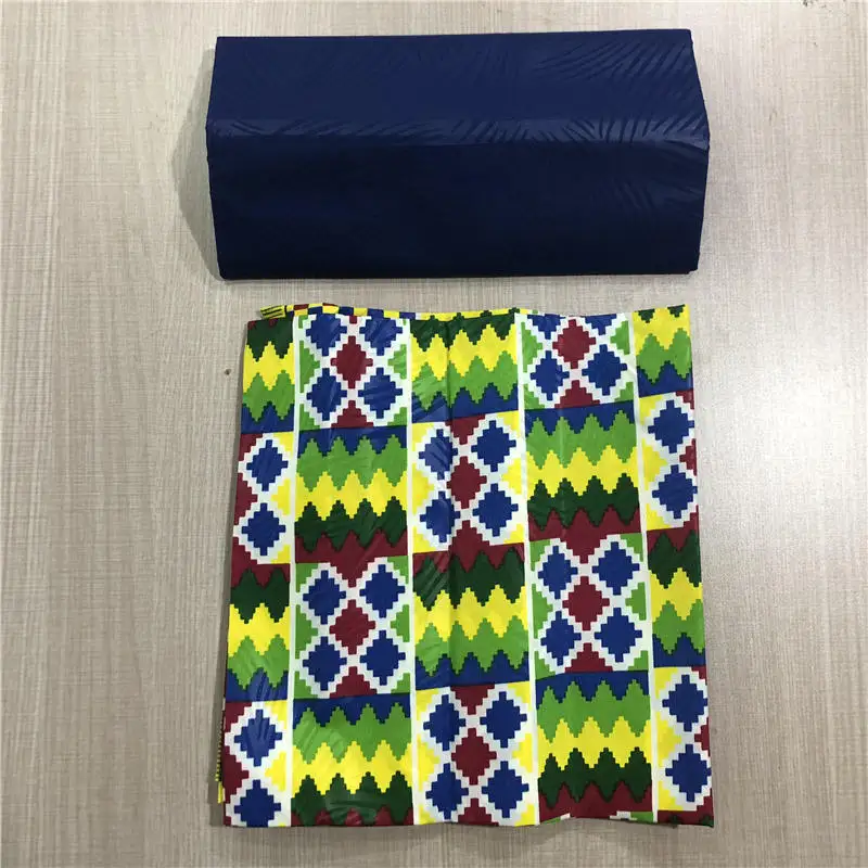 Африканская ткань нигерийский воск гхановый Воск Печать Ткань tissu из жаккардовой