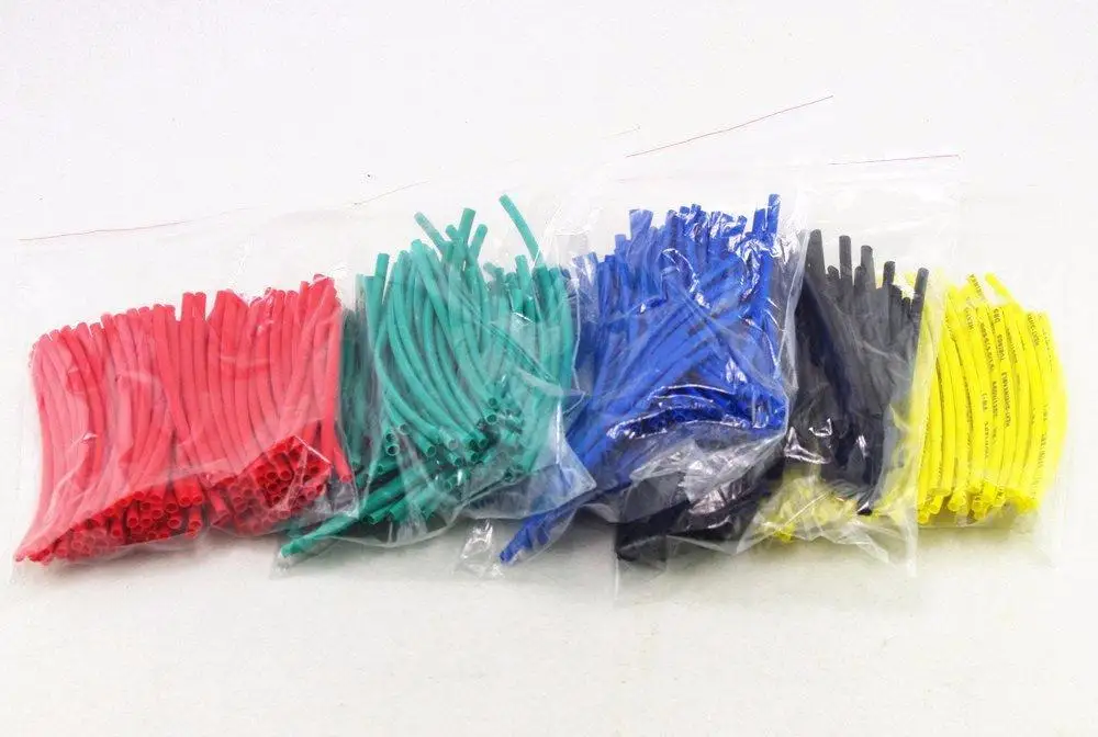 Sourcingmap/® Heat Shrinkable Tube Wire Wrap Cable Sleeve 1 Meter x 22mm Inner Dia Black