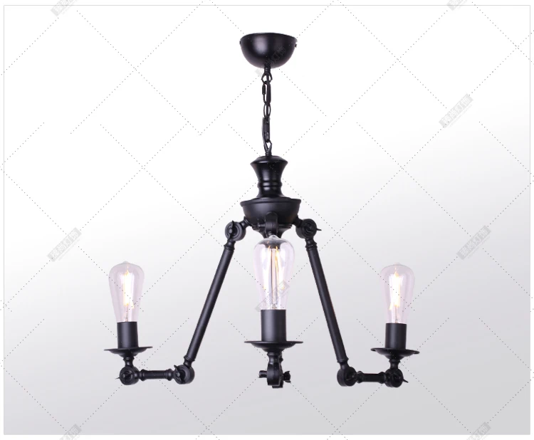 

Vintage retractable dining pendant creative personality mechanical arm lamp industrial wind cafe Pendant Lights GY7