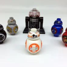 GUSUG 120 шт. 7 Пробуждение силы R2D2 робот BB8 строительные блоки лучшие детские игрушки, строительные блоки