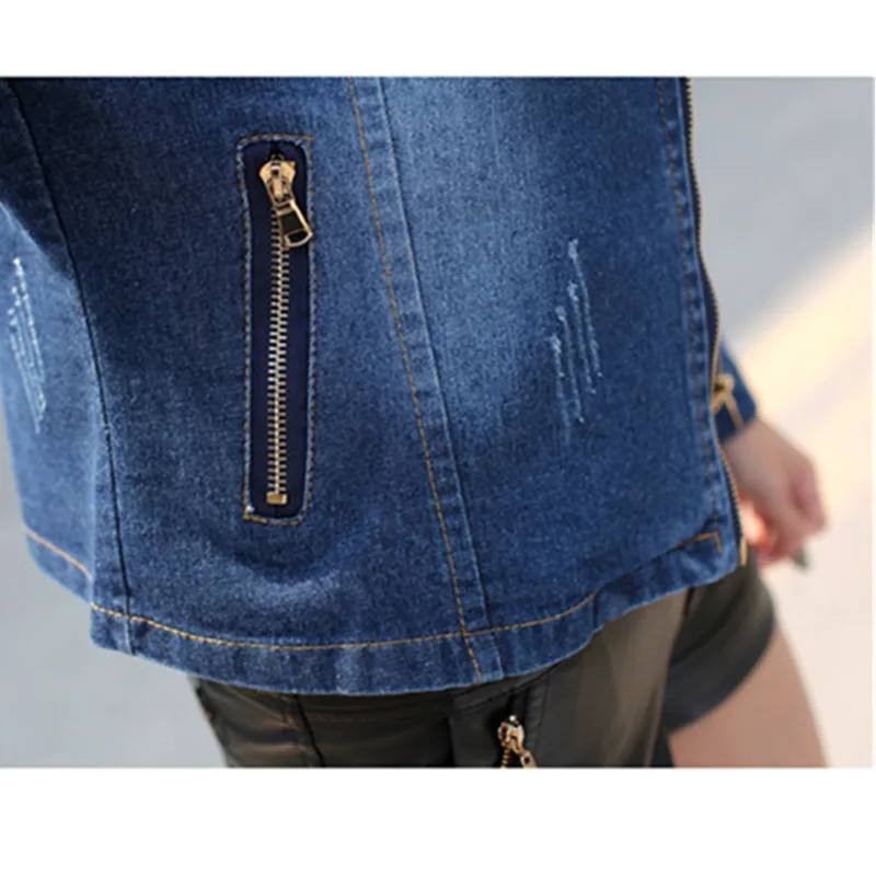 Куртка бомбер женская джинсовая на весну/осень 887|denim coat|women denim jacketjacket short |