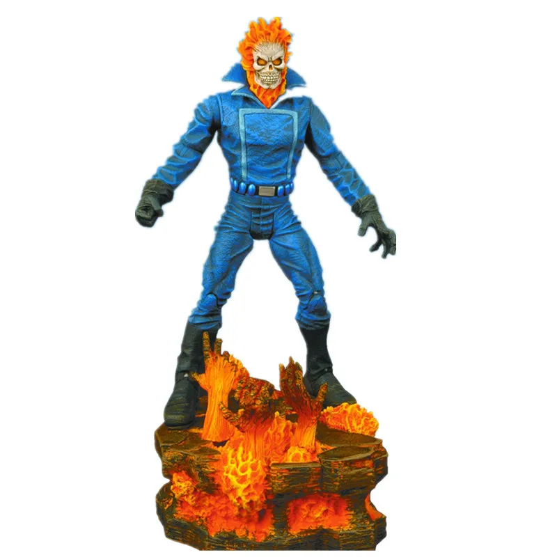 

The Avengers Jonathan Blaze Ghost Rider Superhero Movable PVC Action Figure Collection Model Toy G2433