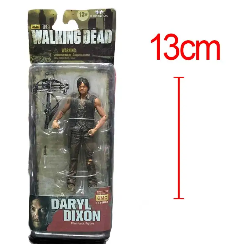 

AMC TV Series The Walking Dead Daryl Dixon With Weapon Action Figure 15CM PVC Collectible Model Toys Brinquedos