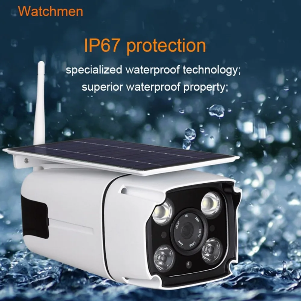 

Solar Surveillance Camera outdoor surveillance camera