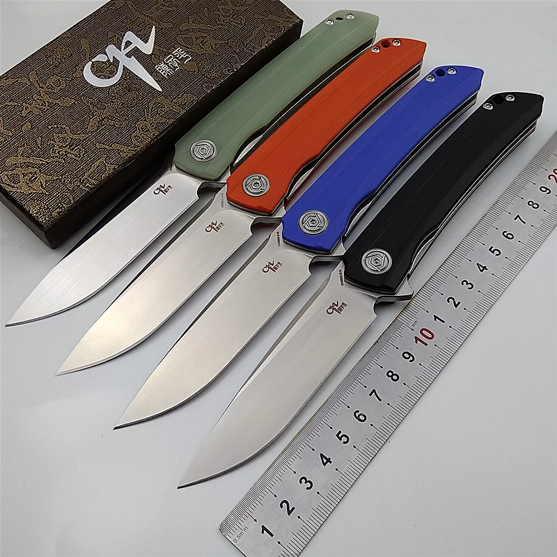 

Worth! CH CH3002 tactical pocket folding knife D2 blade G10 handle camping hunting survival knives flipper portable EDC knife