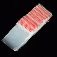 100 .     Ziplock   Reclosable      