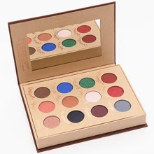 12 Cores História Livro Mágico Maquiagem Natural Matte Paleta de Sombra Matte Shimmer Paleta Da Sombra de Olho Maquiagem Paleta De Sombra