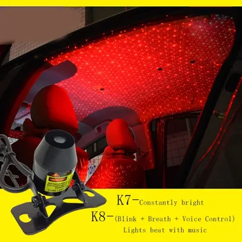

Car LED Atmosphere Meteor Light Interior USB Sky Starry Ceiling projection Lamp