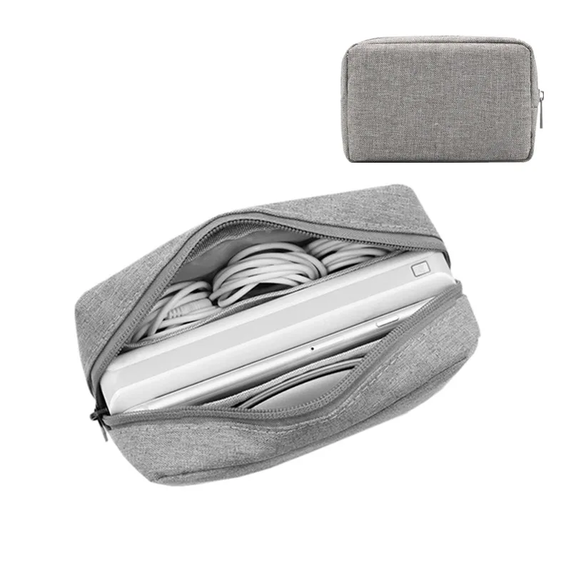 

Oxford Fabric Digital Bag Data Cable Mouse Charging Mobile Package Men's Travel Necessary Storage Organizer Accessories Supplies