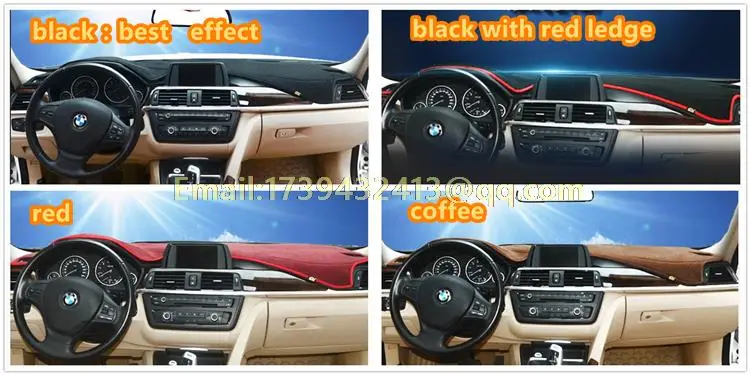 Аксессуары для стайлинга автомобиля чехол приборной панели BMW X6 X5 f15 F16 2013 2014 2015
