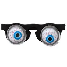HOT SALE Halloween Carnival Party Plastic Joke Horror Shock Eyes Glasses Toy