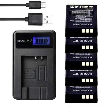 

5PCS 1700mAh CGA-S007 S007E S007A S007 DMW-BCD10 BCD10 Battery+LCD Charger For Panasonic DMC TZ2 TZ5 TZ3 TZ4 TZ1 TZ50 TZ11 TZ15