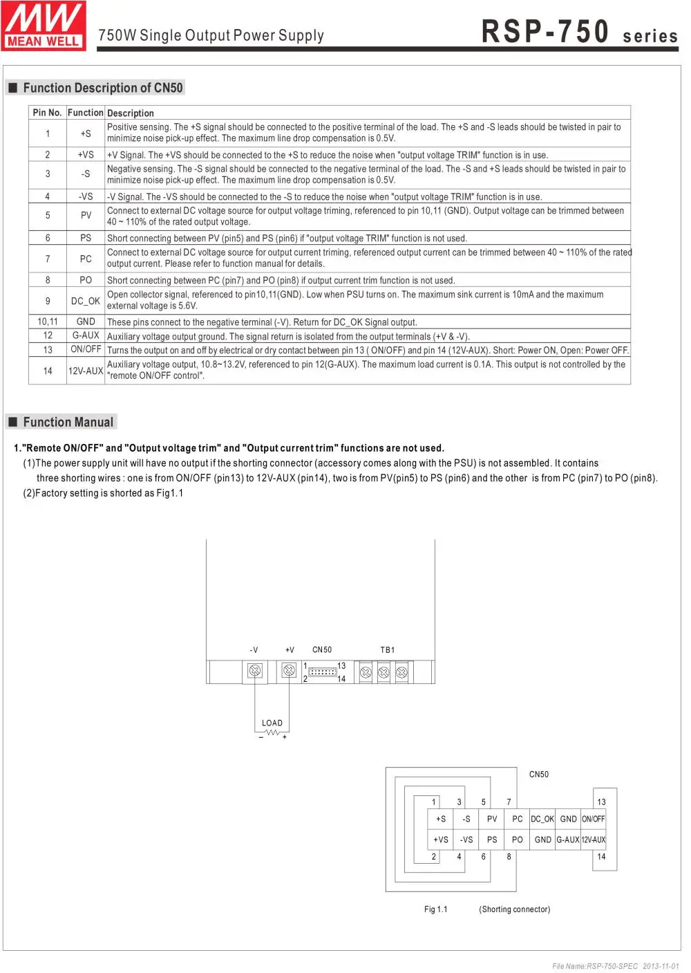 Средняя проверенный оригинальный RSP-750-48 RSP-750-12 RSP-750-24 meanwell RSP-750Single Выход Питание Meanwell RSP