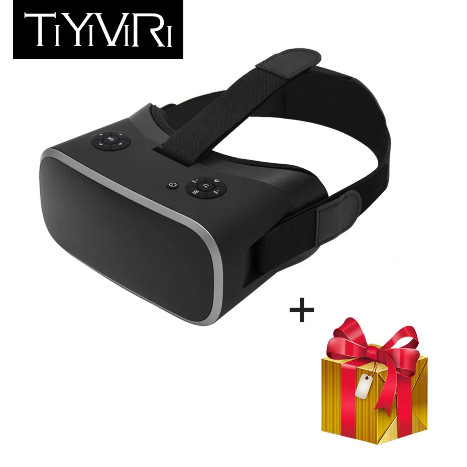 3D VR очки Виртуальная реальность все в одном гарнитура HDMI S900 четырехъядерный 2K WiFi