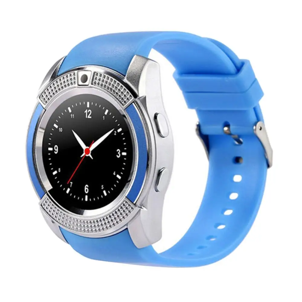 

Smart Watch V8 Men Bluetooth Sport Watches Women Ladies Rel gio Smartwatch with Camera Sim Card Slot Android Phone