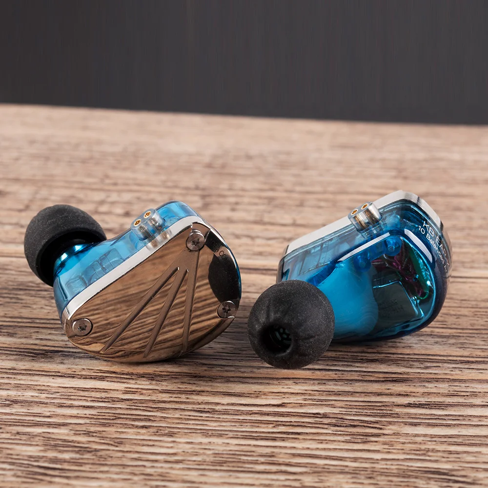 KB EAR KB10 5BA in Ear Earphone Running Sport Technology HIFI  Headset With Mic Earplug