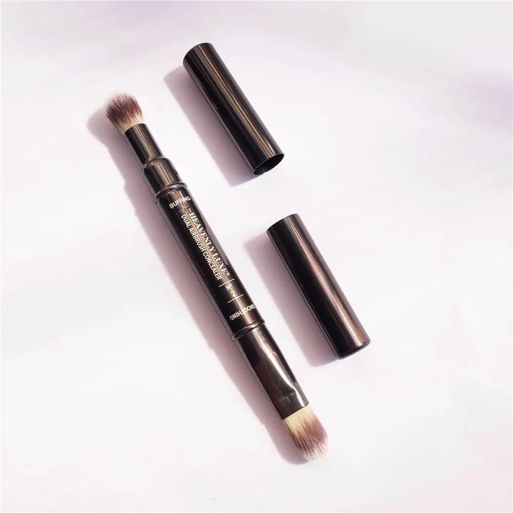 IT SERIES Heavenly Luxe Dual Retractable Airbrush Concealer Brush Double Ended Tapered Concealer