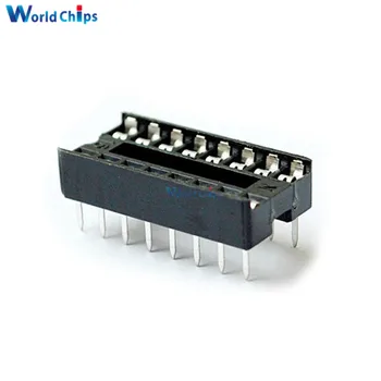 

10PCS 16-Pins DIP IC Sockets Adaptor Solder Type Socket