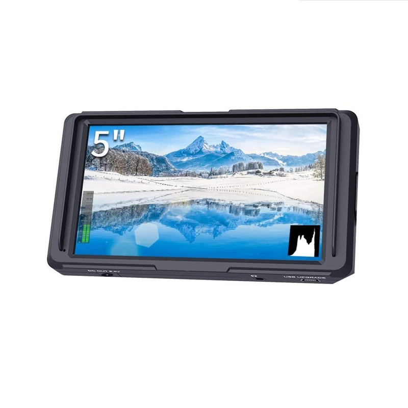 F5 5 дюймов для однообъективной цифровой зеркальной фотокамеры на полевом мониторе камеры небольшой Full Hd 1920x1080 Ips видео Peaking Focus Assist с 4K Hdmi 8,4 V Dc входом Outpu