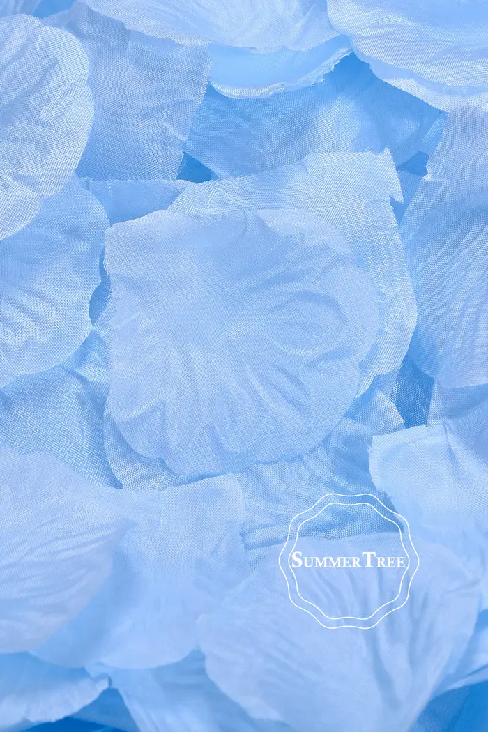 100pcs/pack Silk Rose Petals Table Confetti Artificial Flower Baby Shower Crafts Wedding Supplies Party Christmas Venue Decor