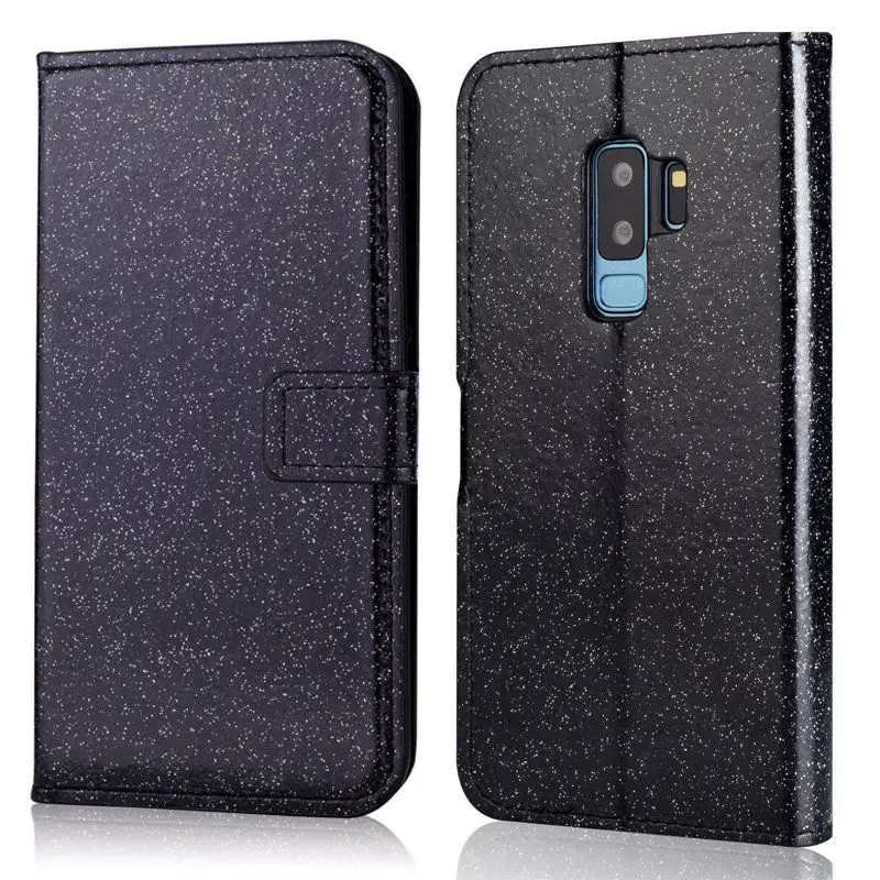 BELIAL Phone Cases for Samsung Galaxy S9 Plus Cover Glitter Wallet Leather Case for Samsung S8 S9 Plus Note 8 Case Flip Rainbow (11)