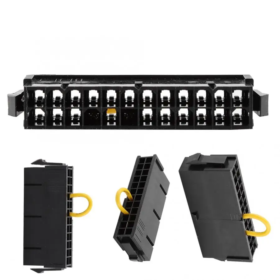 Новый 24Pin ATX модуль питания стартера 20 + 4 контактный блок соединитель