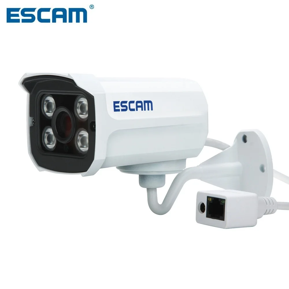 imágenes para Ladrillo ESCAM QD300 Impermeable Bala Cámara IP CCTV 1/4 Inch 1MP CMOS 720 P-Blanco imágenes para Ladrillo ESCAM QD300 Impermeable Bala Cámara IP CCTV 1/4 Inch 1MP CMOS 720 P-Blanco