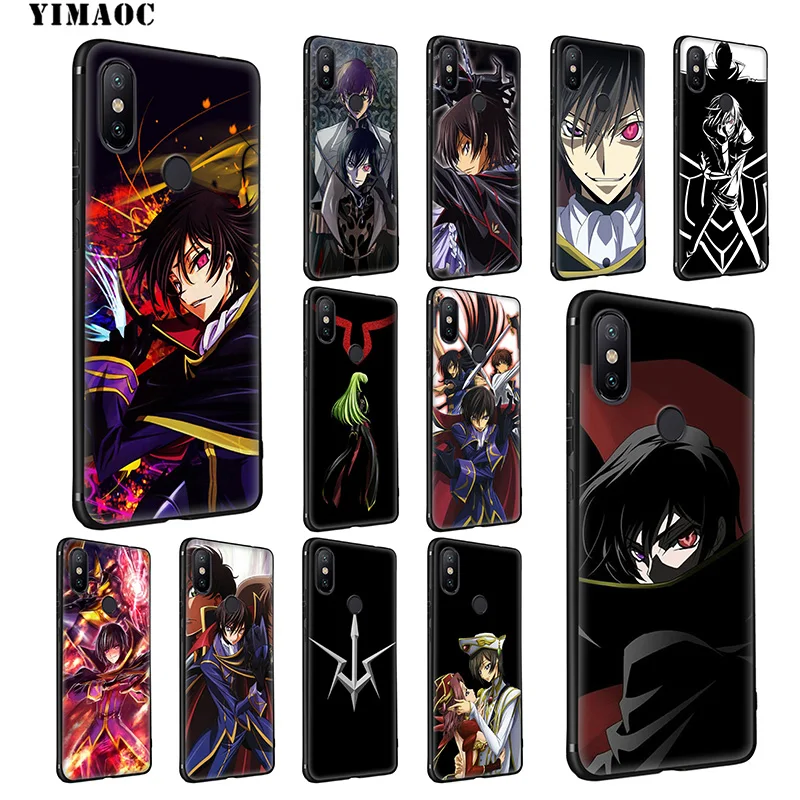 

YIMAOC Code Geass Anime Soft Silicone Case for Xiaomi Redmi 7A Note 7 6 6A 5 4 4X 4A 5A 5 S2 Plus K20 Pro Lite