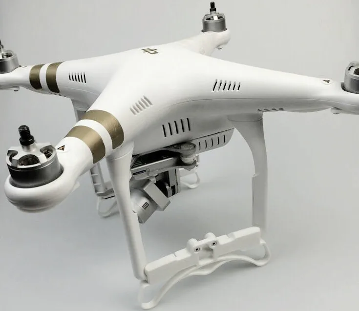 1 Pair Professional AndAdv Tall Landing Gear Extender Landing Skid 3D Print For DJI Phantom 3