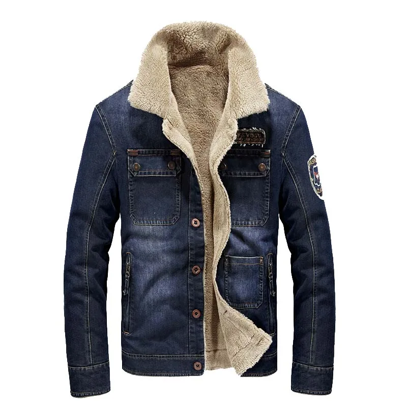 Aliexpress.com : Buy Fashion Cowboy Male Cotton Warm Parka Coats Men's ...