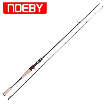 شراء2 قسم Noeby الكربون الصب الصيد رود 1.98 متر/2.13 متر/ملليلتر فوجي حلقة فوجي بكرة مقعد باس إغراء قضبان عصا Vara De Pesca Olta