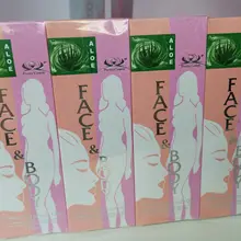 144 шт./лот Отшелушивающий гель-скраб для лица и тела 100 мл средство для удаления омертвевшей кожи Алоэ Вера уход за кожей