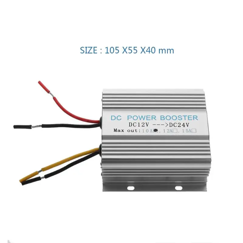 1 шт. водонепроницаемый автомобильный DC 12 В к DC 24 В повышающий преобразователь регулятор мощности Инвертор Трансформатор автомобильный